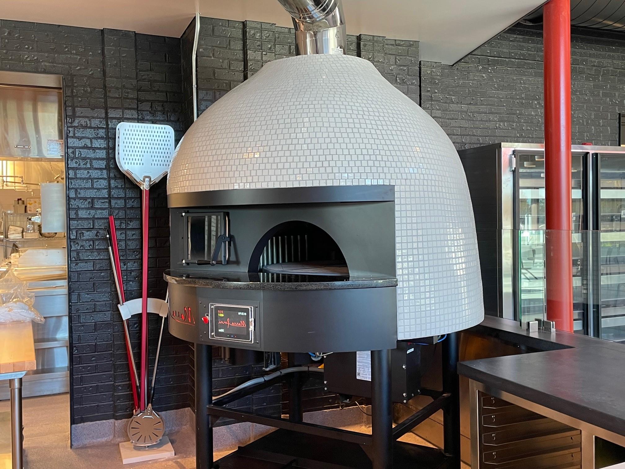 Image of pizza oven at the Hospitality Institute building